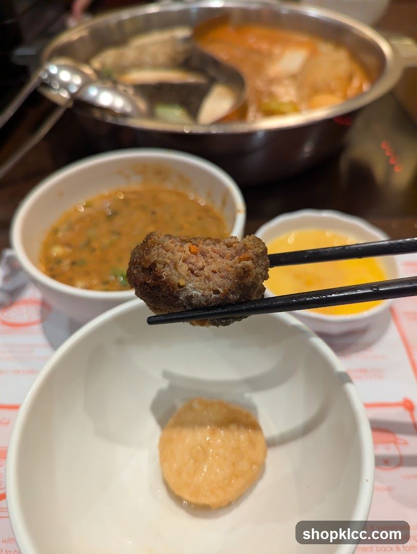 Hot Pot Meal with Meatball