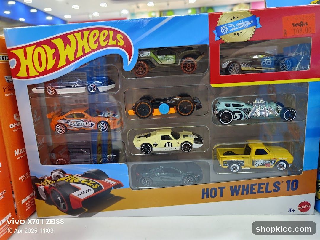Hot Wheels 10-Pack Toy Set