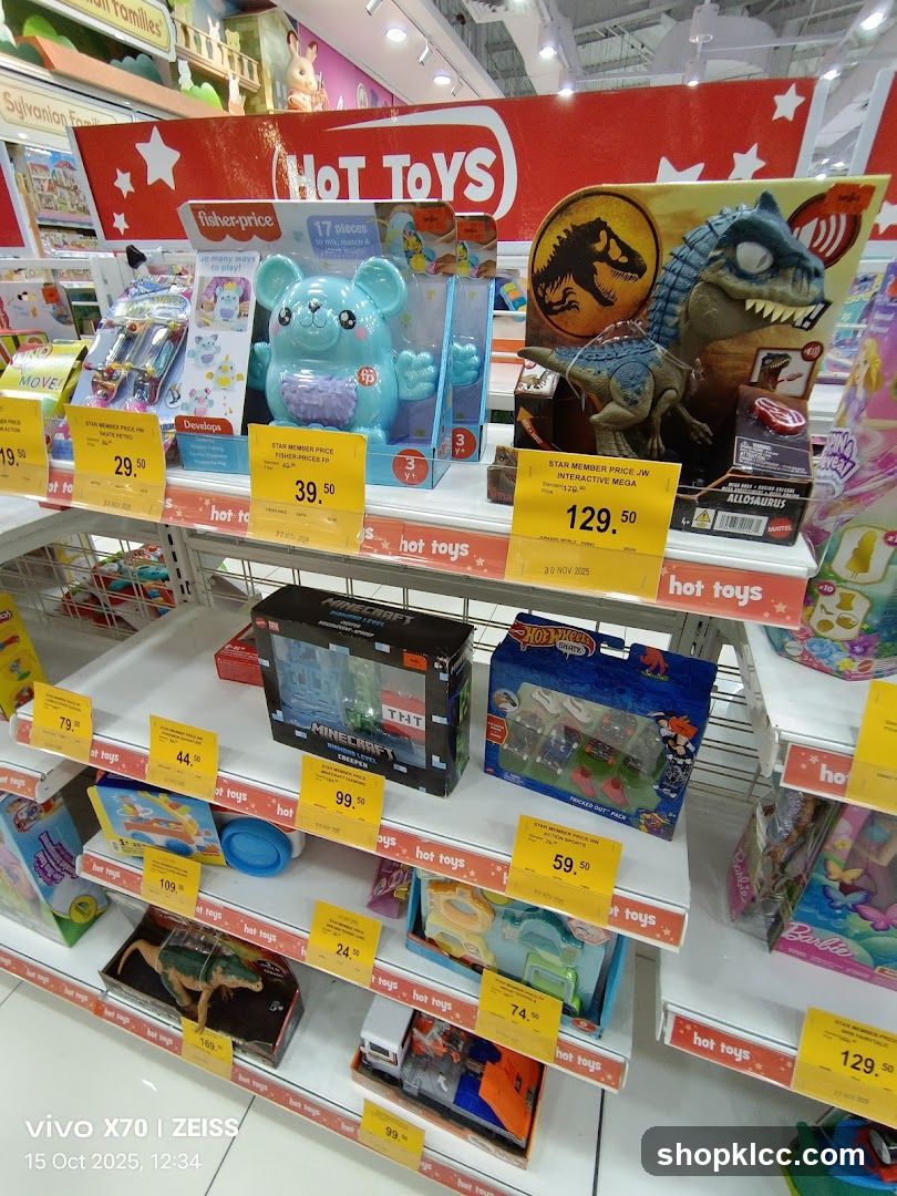 Toy Store Shelf Display