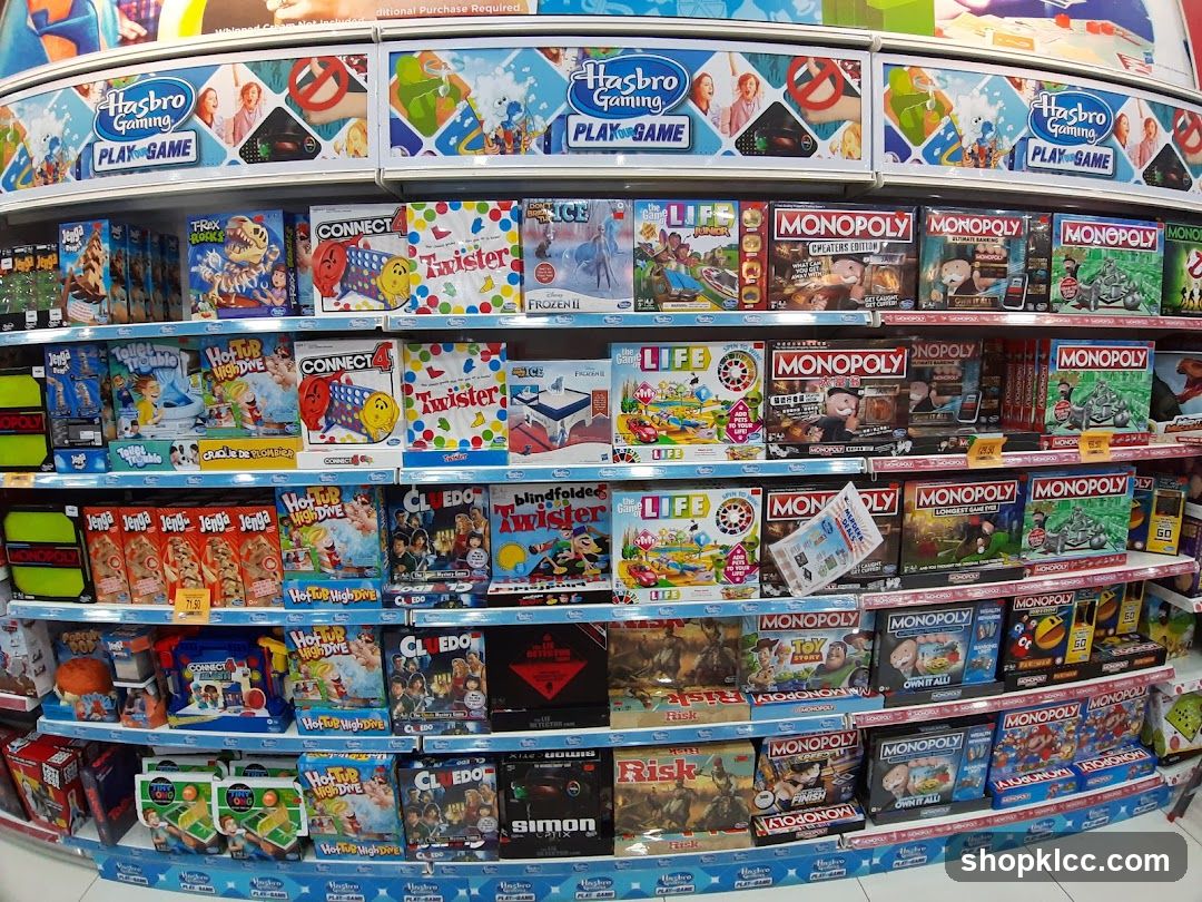 Board Game Store Interior