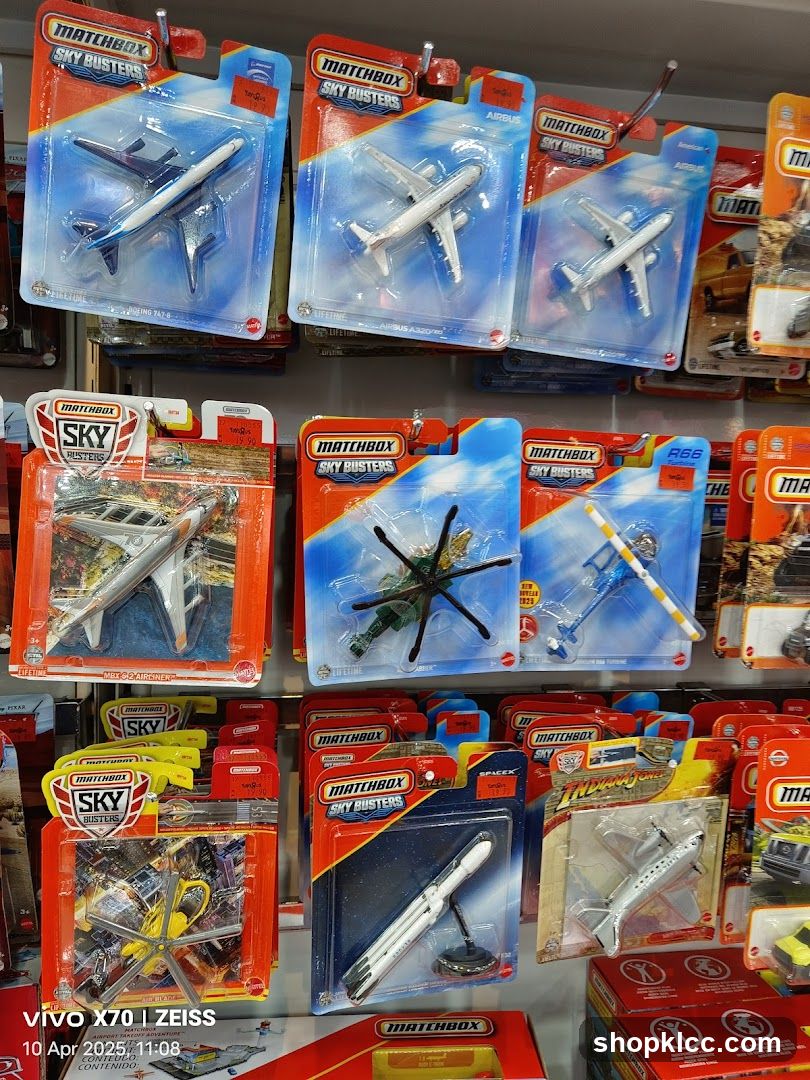 Matchbox Sky Busters Toy Display
