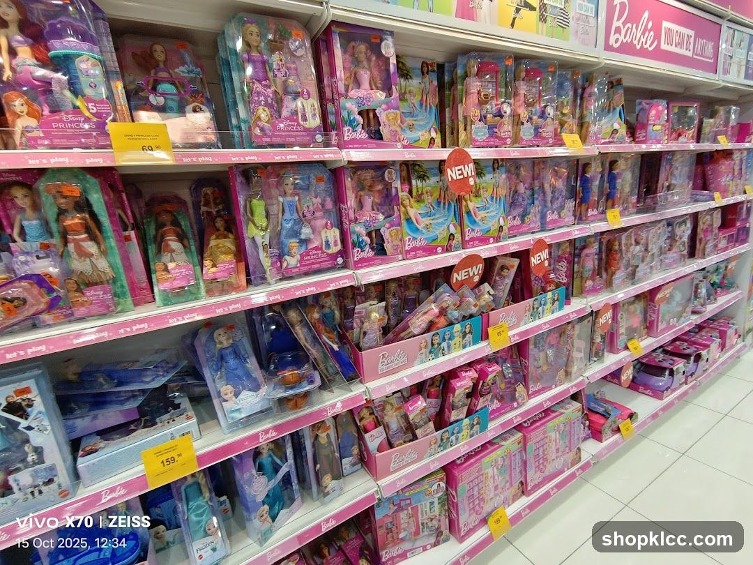 Barbie Doll Toy Shelf