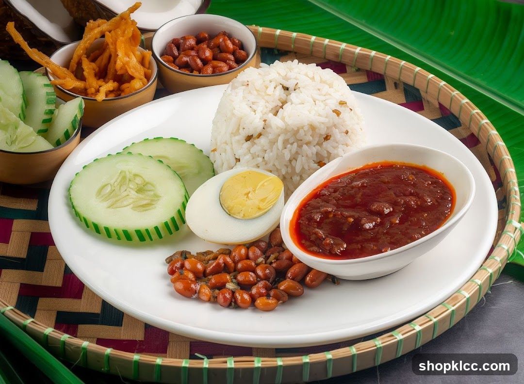 Nasi Lemak Plate