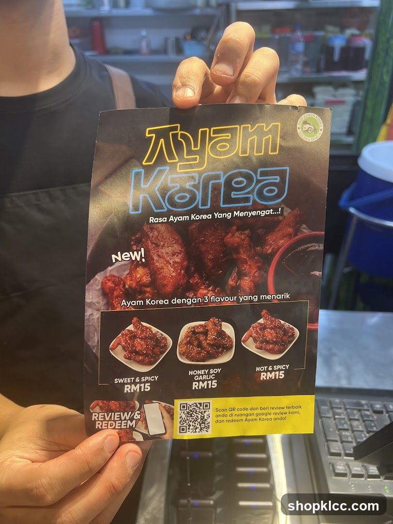 Ayam Korea Flyer