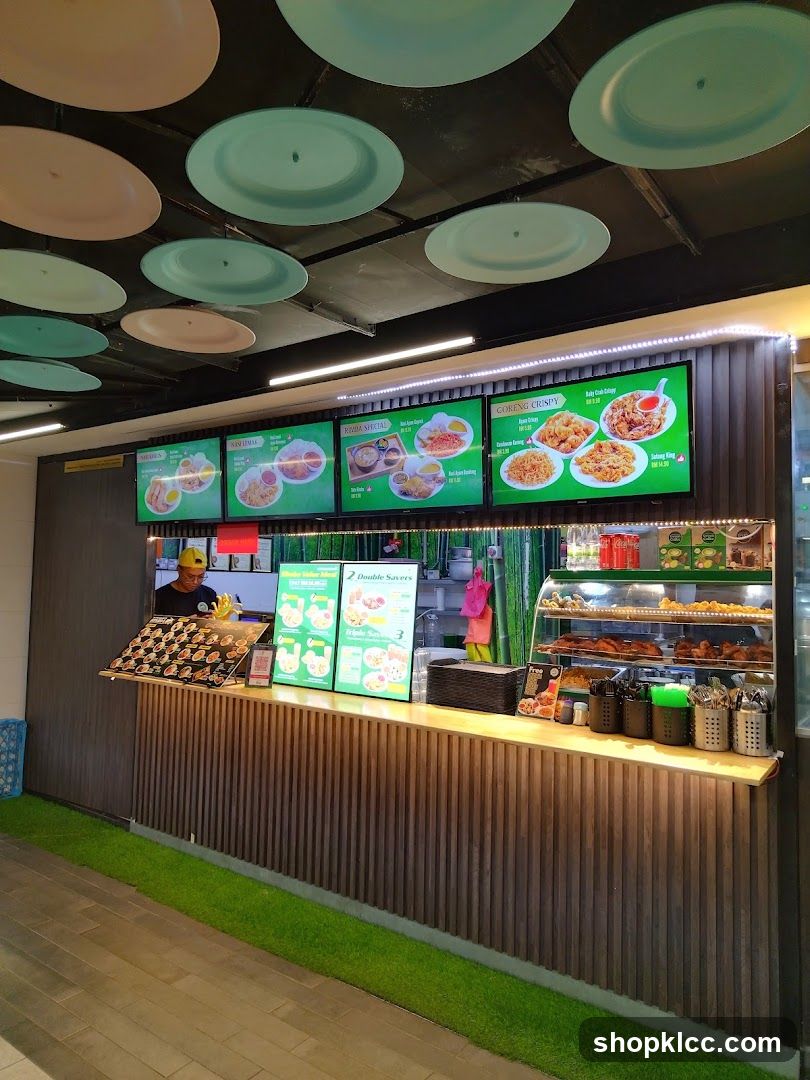 Food Stall Interior View