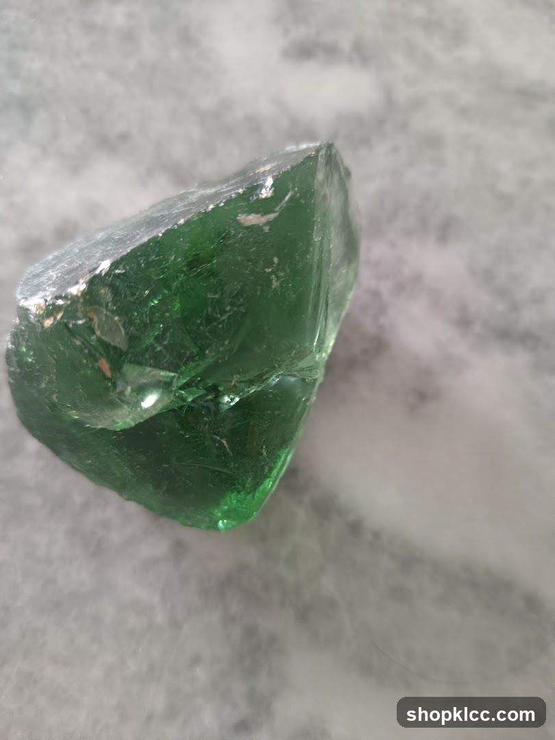 Green Rough Gemstone