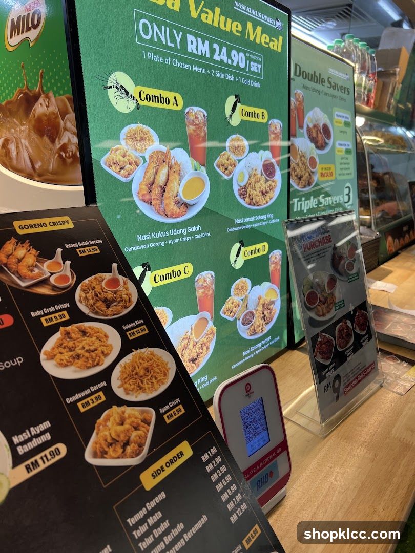 Food Menu Display