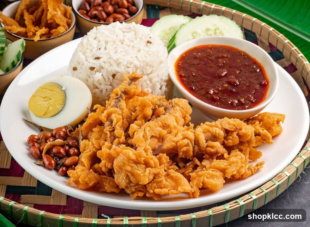 Fried Chicken Rice Plate