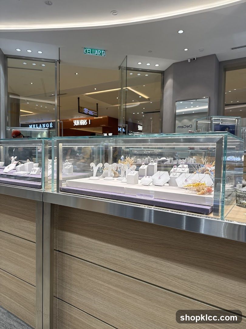Jewelry Display Counter