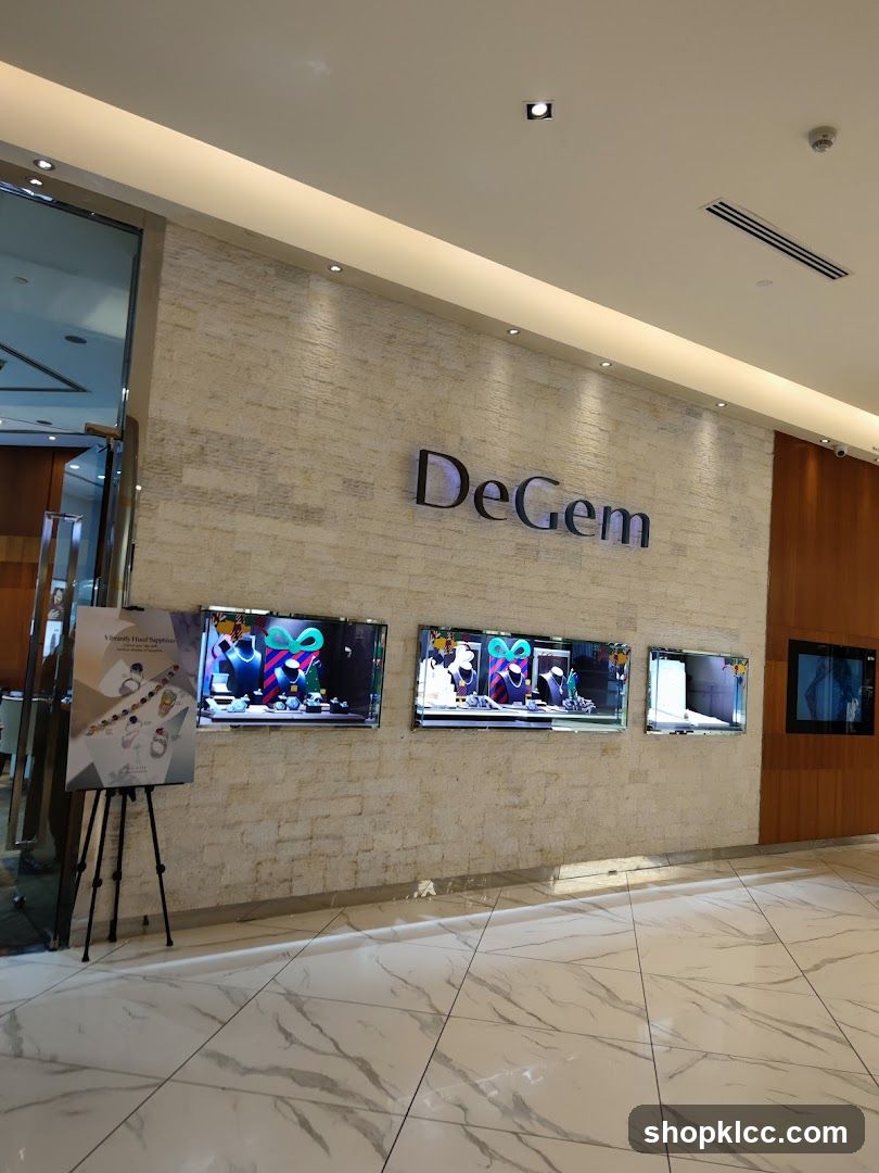 DeGem Store Interior Display
