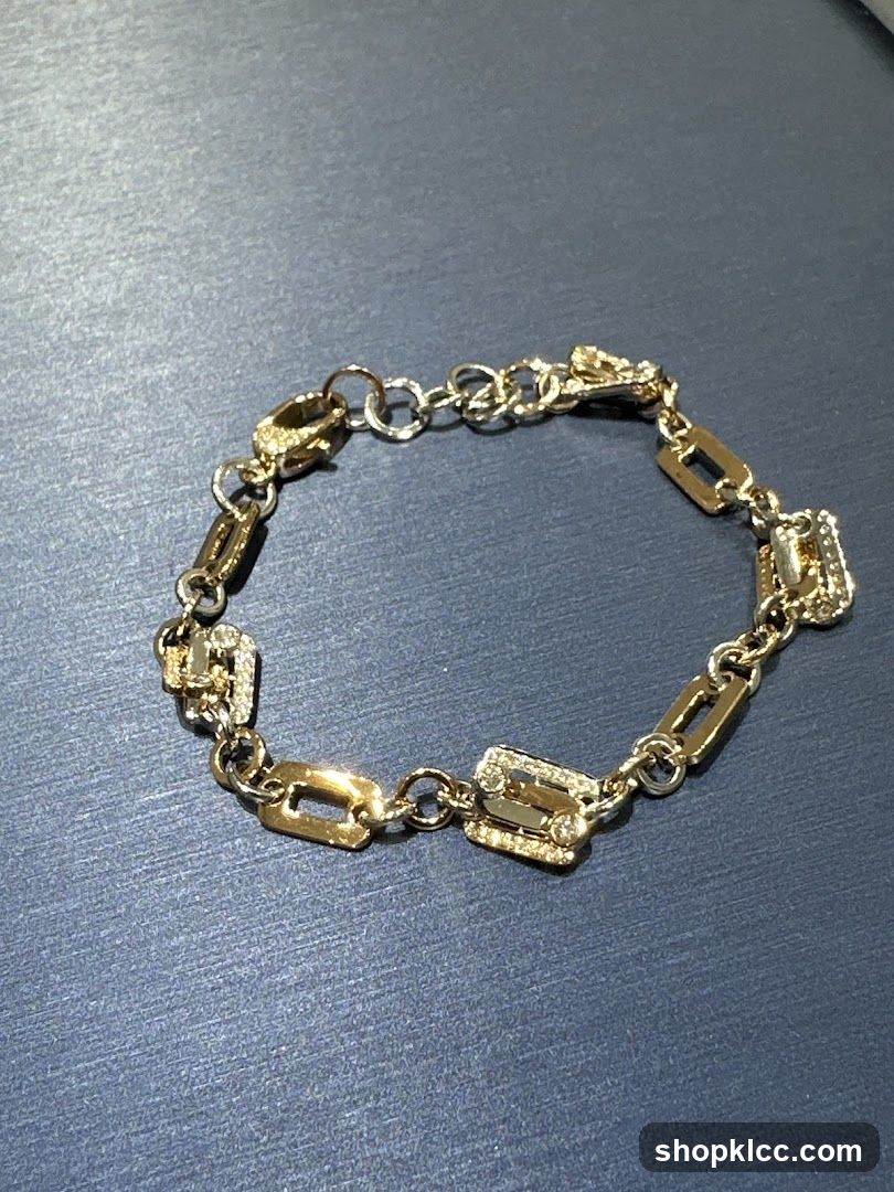 Gold and Diamond Bracelet