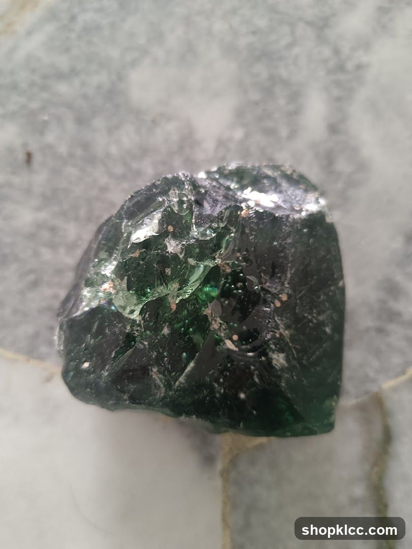 Green Gemstone Specimen