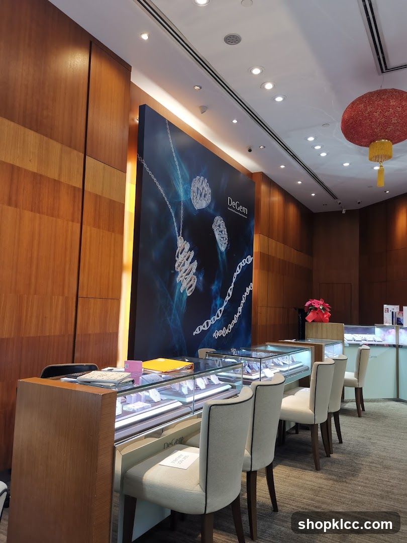 Jewelry Store Interior Display