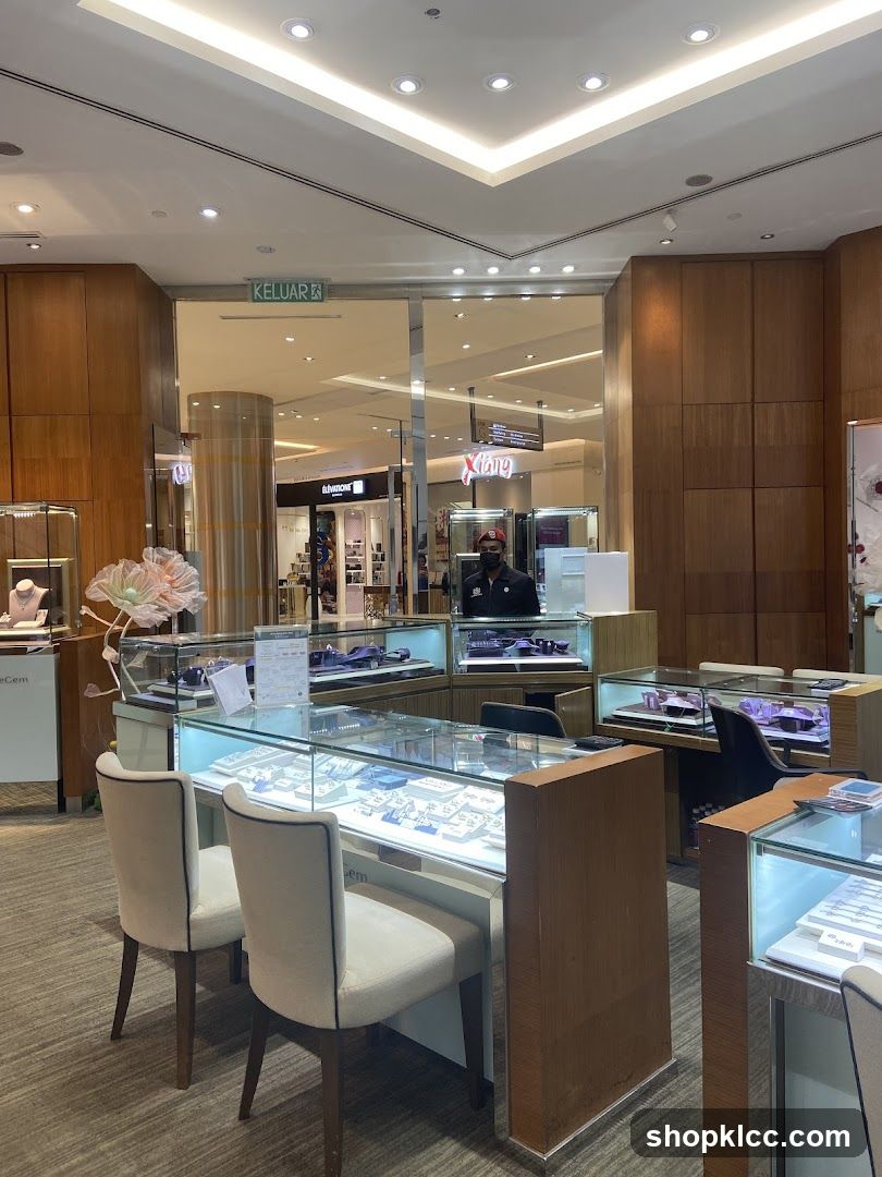 Jewelry Store Interior Display