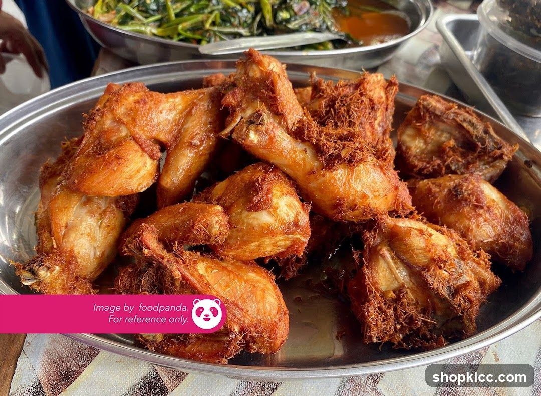 Fried Chicken with Side Dish