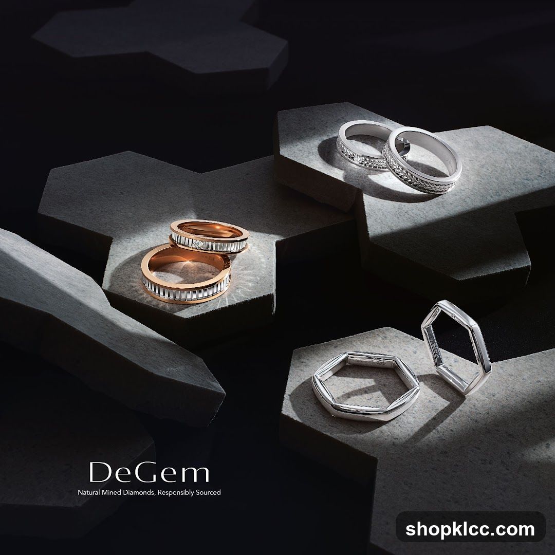 DeGem Rings Display