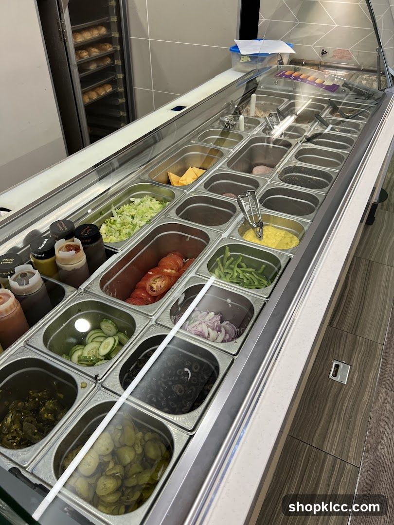 Salad Bar Display