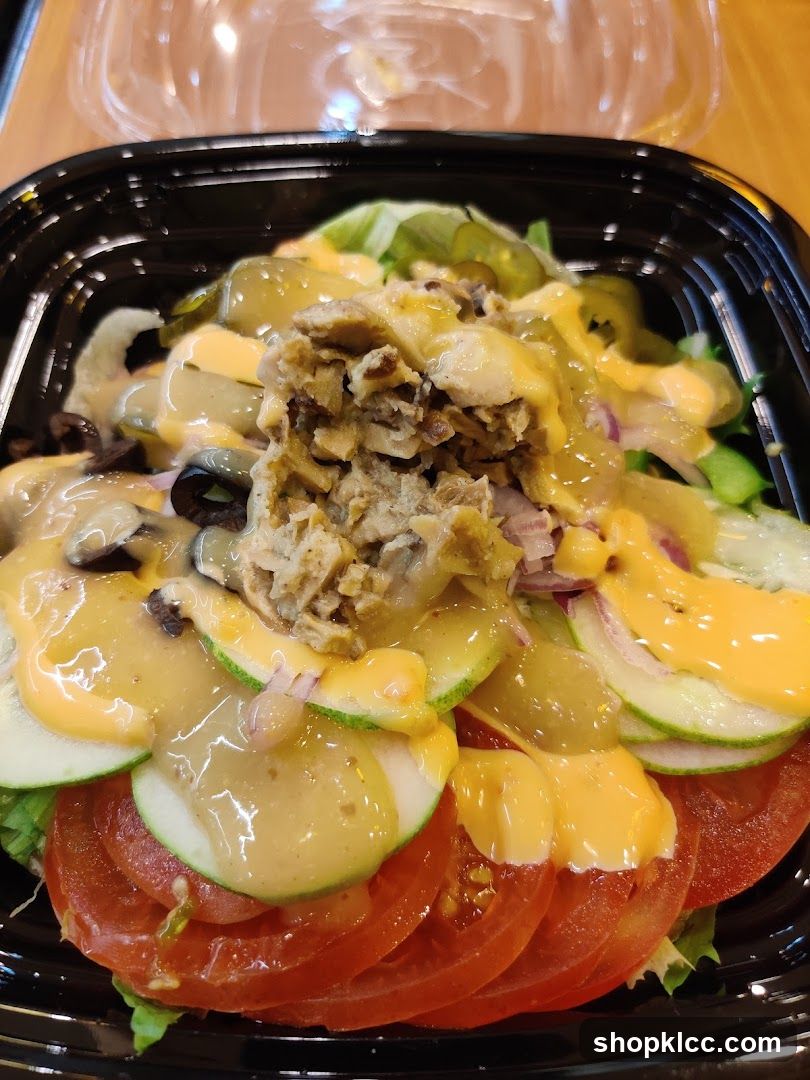 Loaded Salad in Container