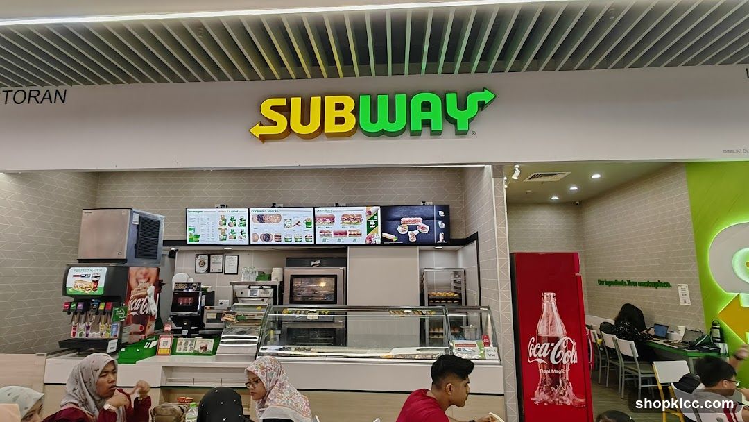Subway Restaurant Interior