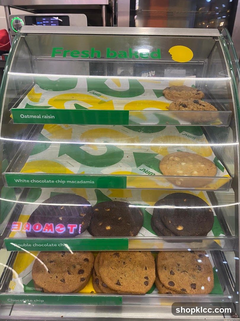 Fresh Baked Cookies Display