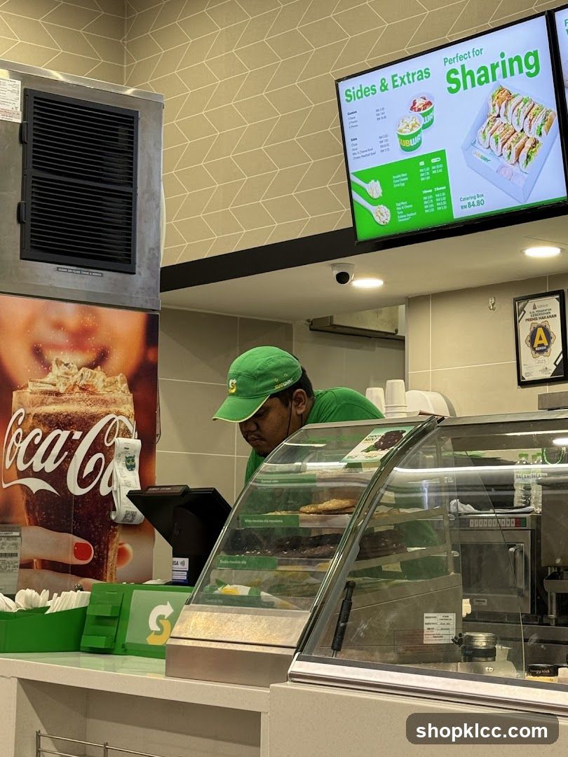 Subway Store Interior