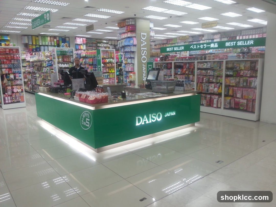 Daiso Japan Store Interior