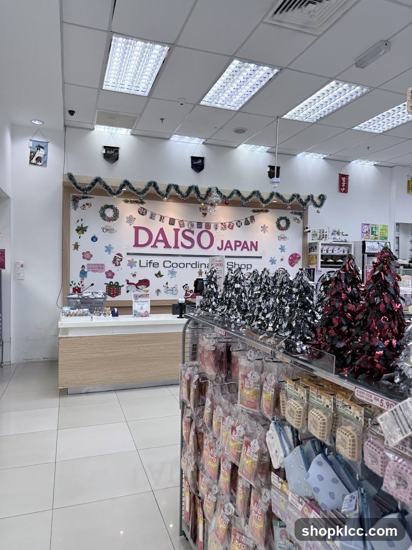 Daiso Japan Store Interior