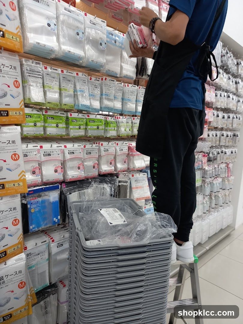 Store Aisles with Storage Bags