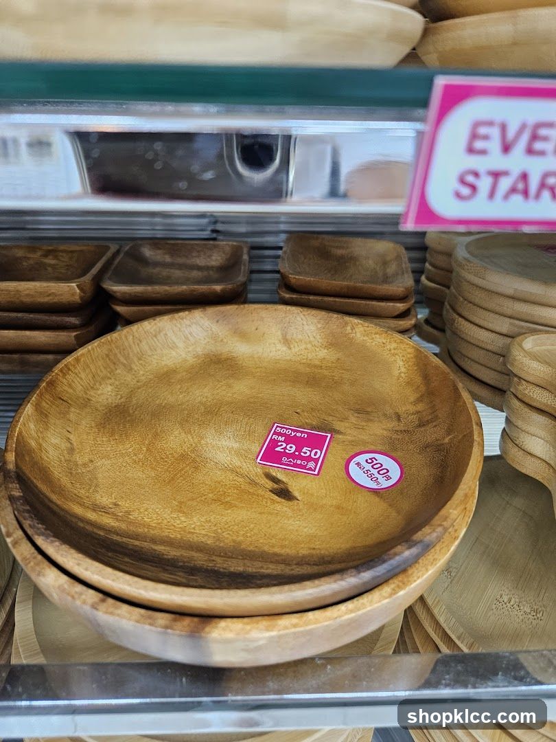 Wooden Bowls and Plates