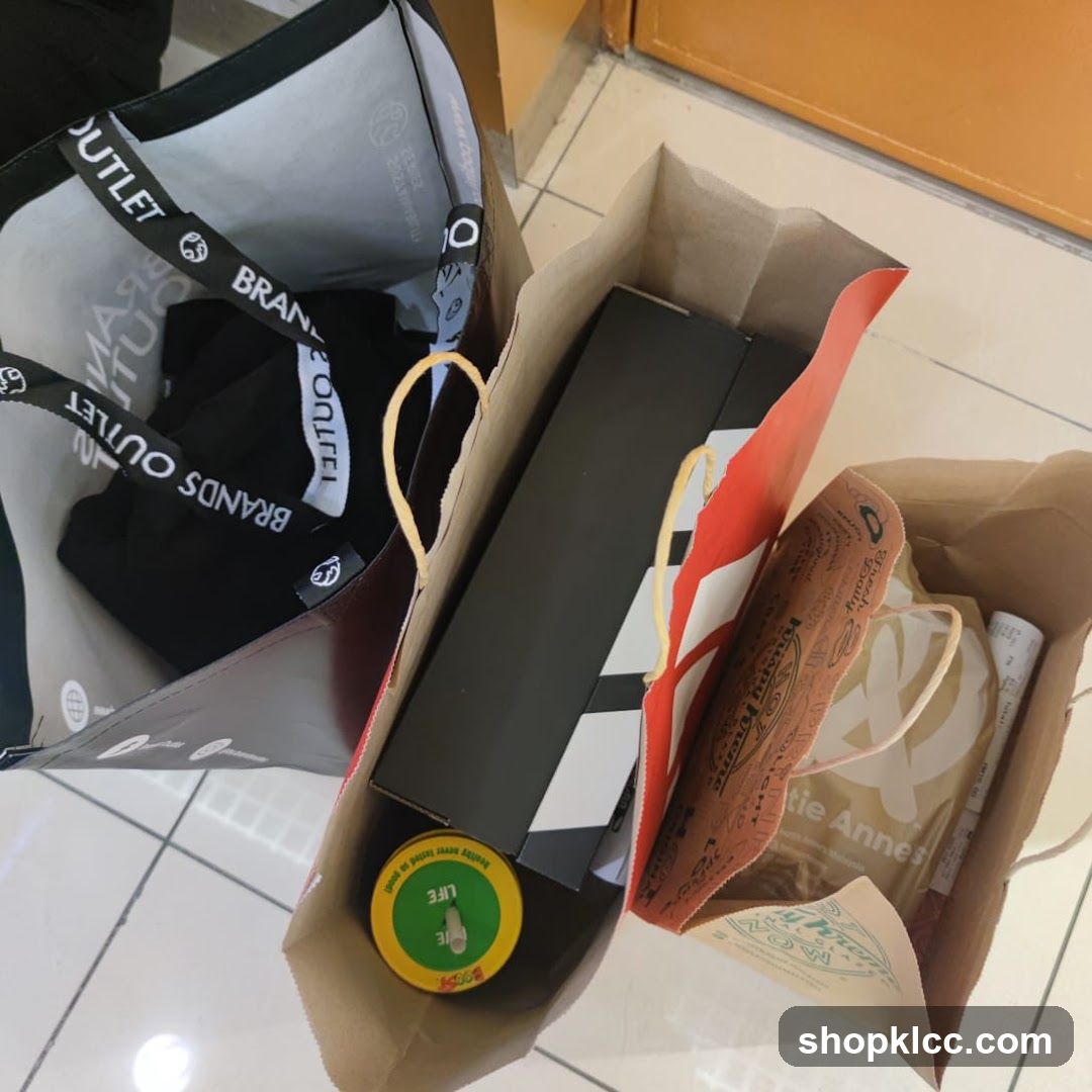 Shopping Bags with Purchases