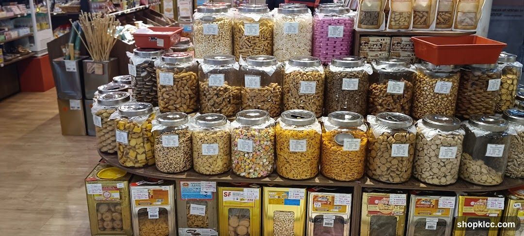 Assortment of Snacks in Jars