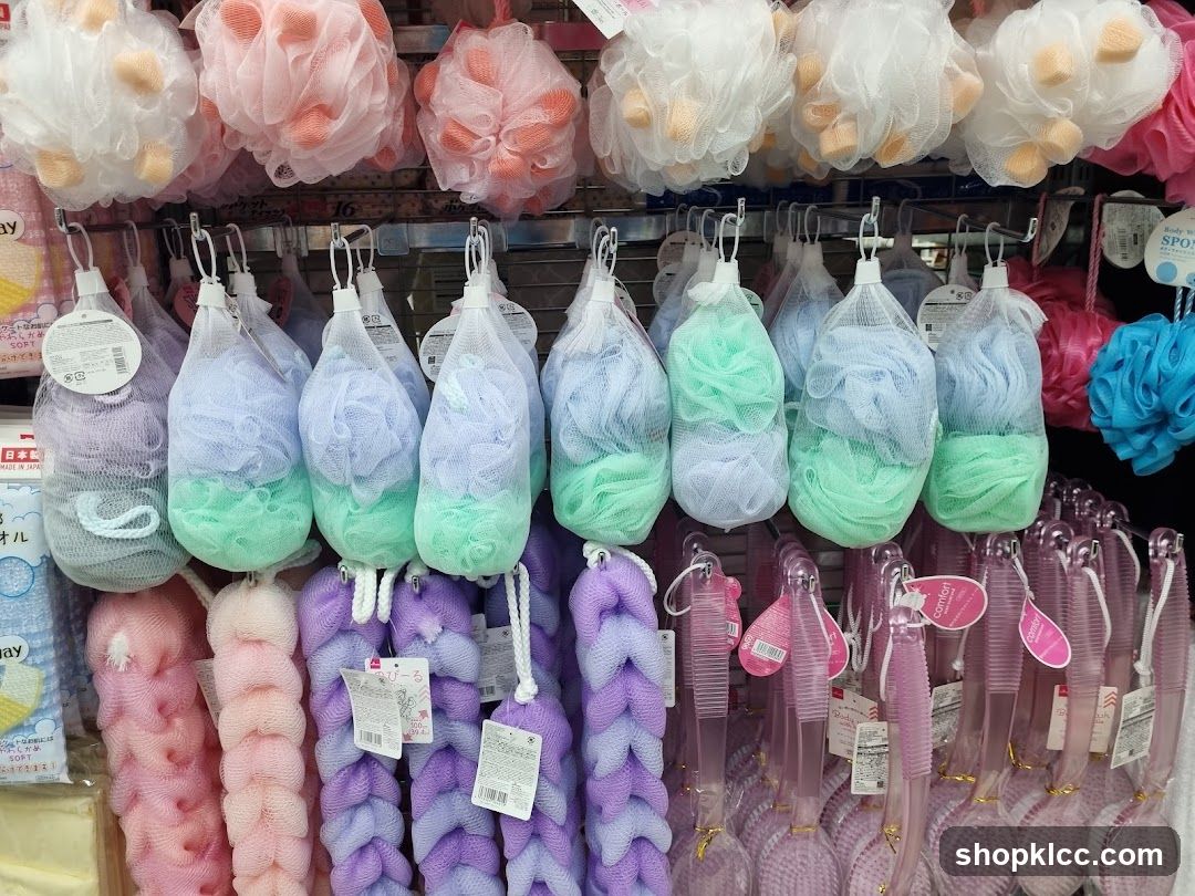 Bath Accessories Display