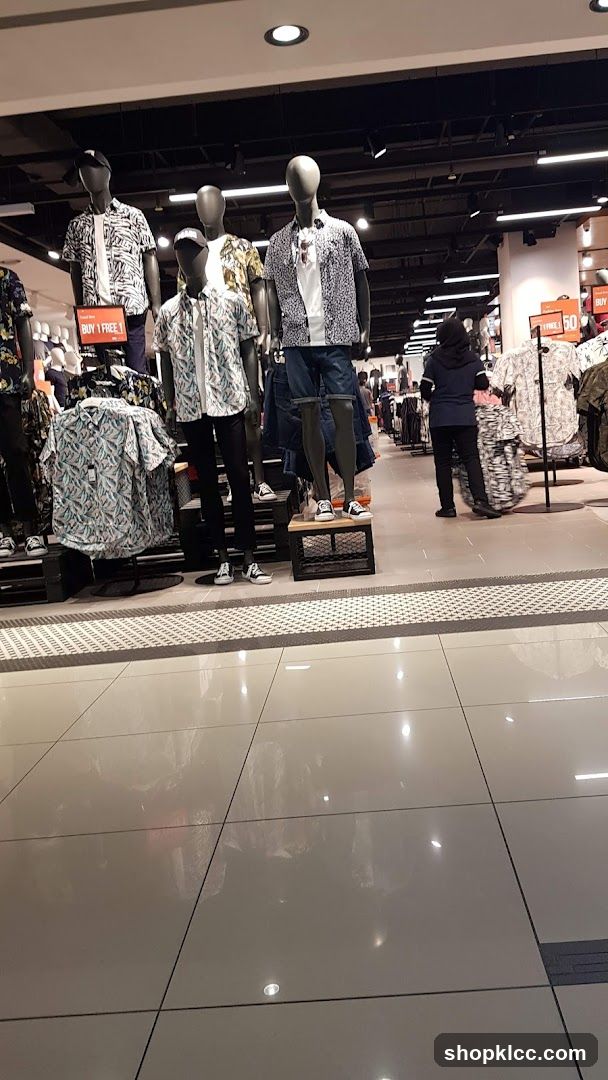 Mannequins in a clothing store