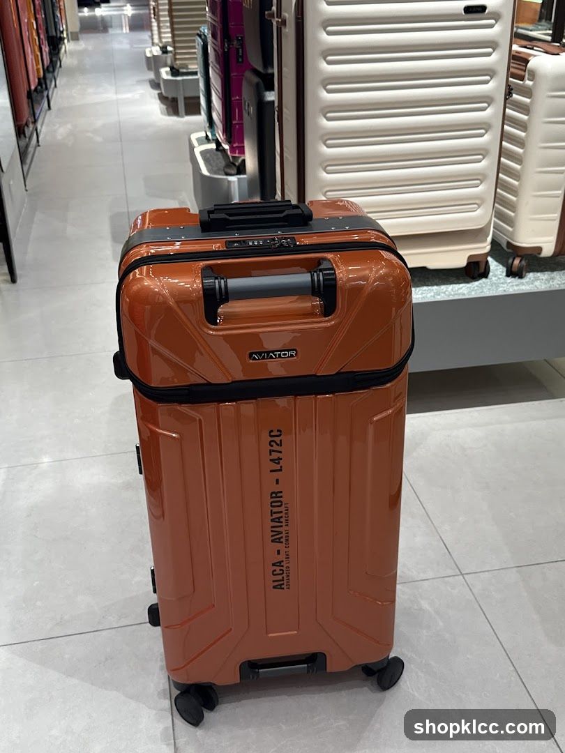 Luggage Display in Store