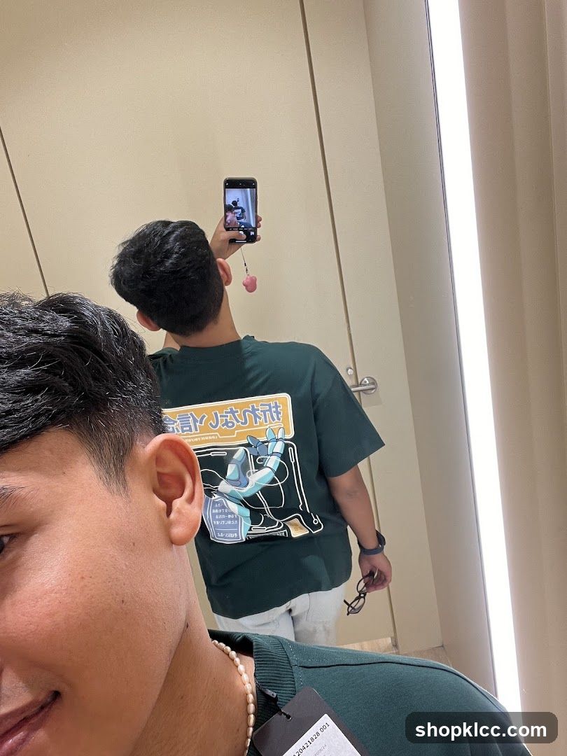 Man in a Fitting Room