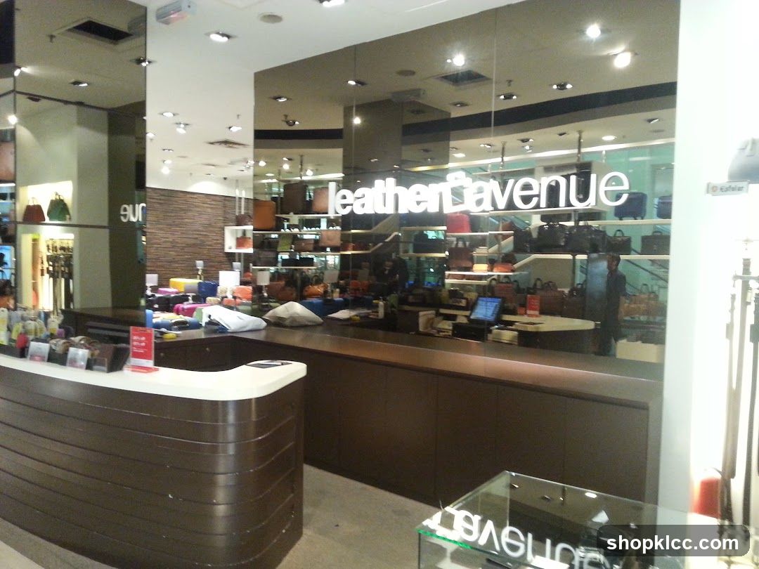 Leather Avenue Store Interior