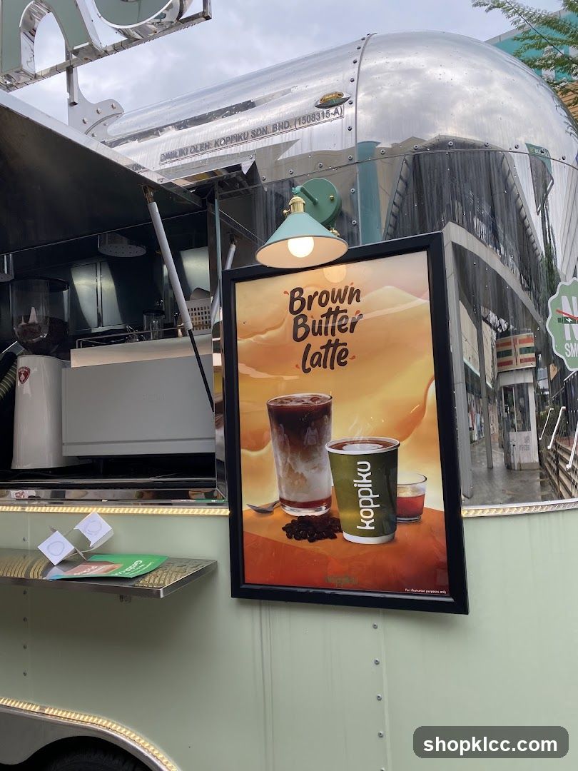 Koppiku Brown Butter Latte Advertisement