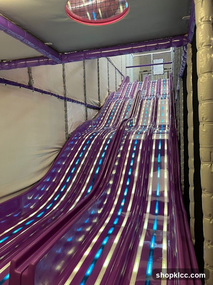 Indoor Water Slide Interior