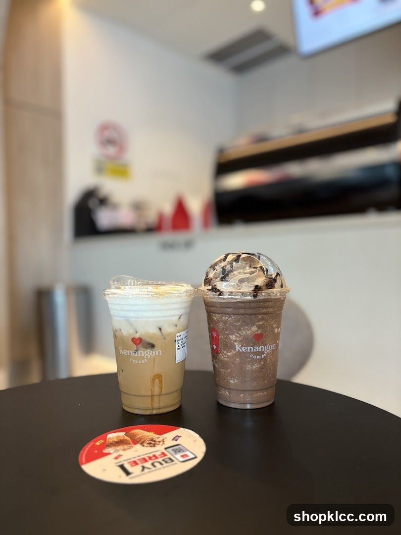 Two Coffee Drinks