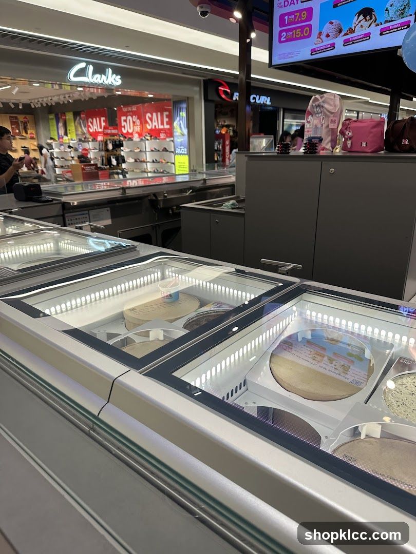 Ice Cream Display