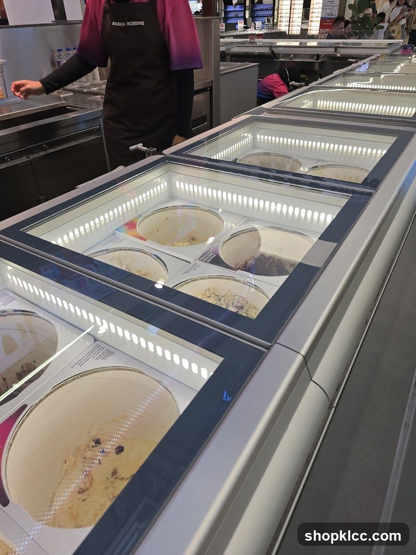 Ice Cream Display