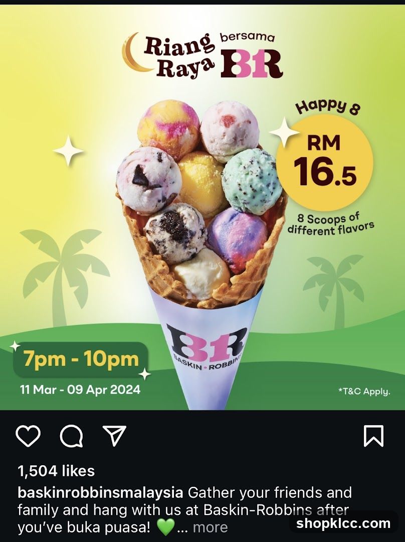 Baskin-Robbins Raya Promotion
