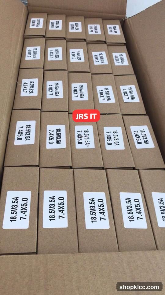 Box of electronic components