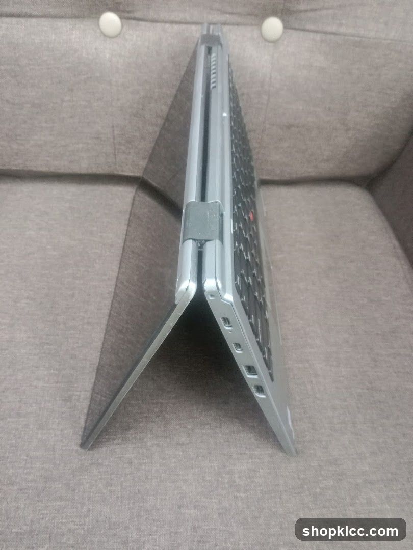 Laptop in Tent Mode