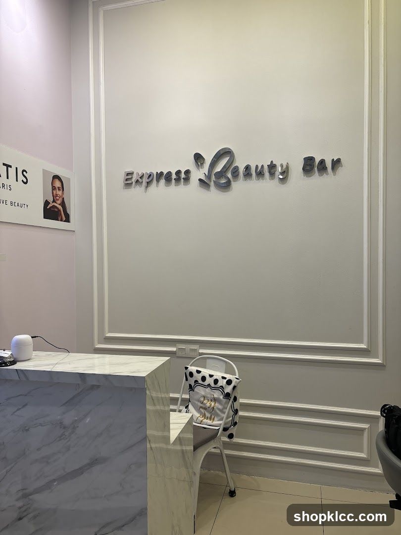 Express Beauty Bar Interior