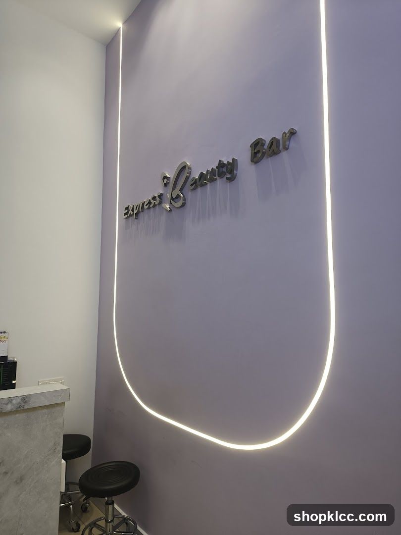 Express Beauty Bar Interior