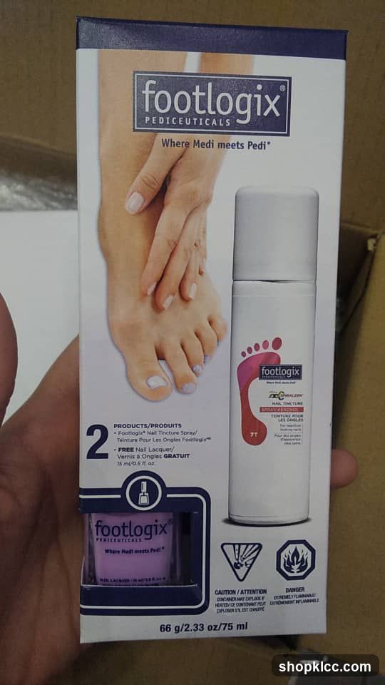 Footlogix Pediceuticals Box