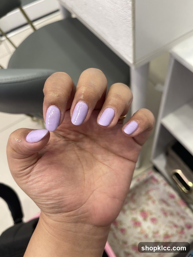 Lavender Nails