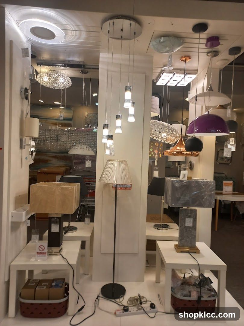 Lighting Store Display