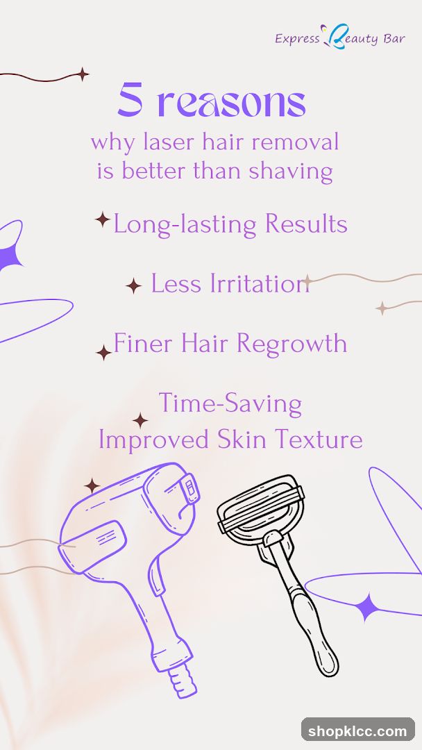 5 Reasons Why Laser Hair Removal is Better Than Shaving